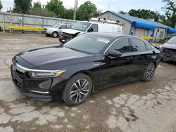 Salvage cars for sale at Wichita, KS auction: 2018 Honda Accord Hybrid