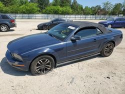 Salvage cars for sale at Hampton, VA auction: 2007 Ford Mustang