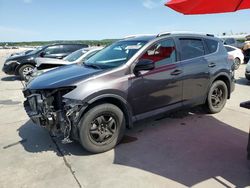 Salvage cars for sale at Grand Prairie, TX auction: 2016 Toyota Rav4 LE