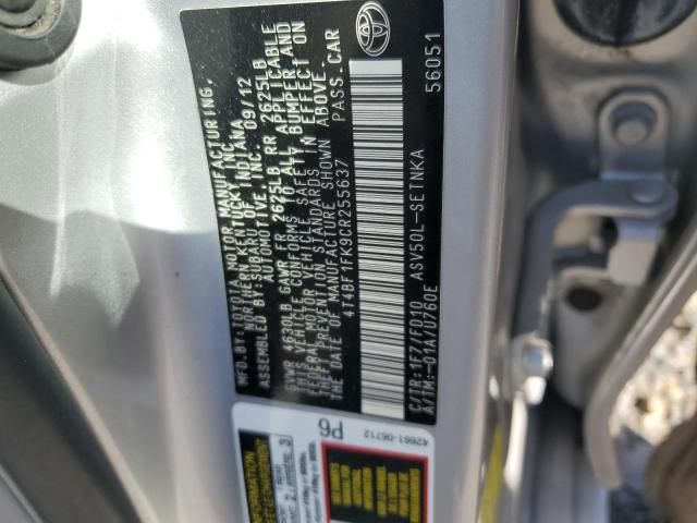 2012 Toyota Camry Base