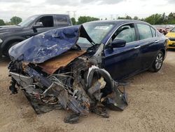 Salvage cars for sale at Elgin, IL auction: 2013 Honda Accord LX