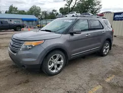 Salvage cars for sale at Wichita, KS auction: 2012 Ford Explorer Limited