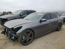 Salvage cars for sale at San Martin, CA auction: 2013 Infiniti G37 Base