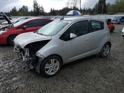 Salvage cars for sale from Copart Graham, WA: 2015 Chevrolet Spark 1LT