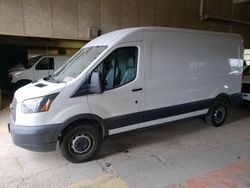 Salvage trucks for sale at Indianapolis, IN auction: 2016 Ford Transit T-250