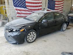 Salvage cars for sale from Copart Columbia, MO: 2018 Toyota Camry L