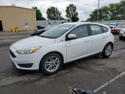 Salvage cars for sale at Moraine, OH auction: 2016 Ford Focus SE