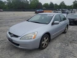 Honda salvage cars for sale: 2005 Honda Accord EX