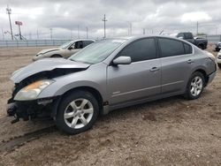 Salvage cars for sale at Greenwood, NE auction: 2007 Nissan Altima Hybrid