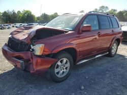 Salvage cars for sale from Copart Madisonville, TN: 2003 Toyota Highlander Limited