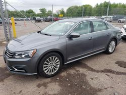 Salvage cars for sale from Copart Chalfont, PA: 2017 Volkswagen Passat SE