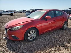 Vehiculos salvage en venta de Copart Phoenix, AZ: 2016 Mazda 3 Sport