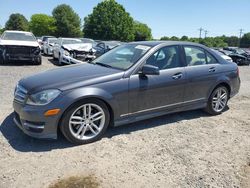 Mercedes-Benz c 300 4matic salvage cars for sale: 2013 Mercedes-Benz C 300 4matic