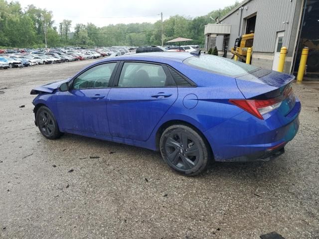 2023 Hyundai Elantra Blue