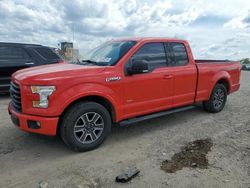 Salvage cars for sale at Earlington, KY auction: 2015 Ford F150 Super Cab