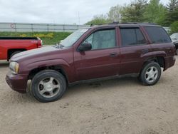 Vehiculos salvage en venta de Copart Davison, MI: 2007 Chevrolet Trailblazer LS
