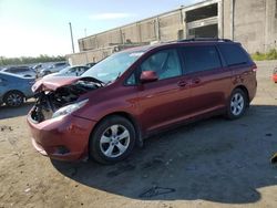 Salvage cars for sale at Fredericksburg, VA auction: 2011 Toyota Sienna LE