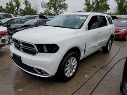 Salvage cars for sale at Bridgeton, MO auction: 2014 Dodge Durango SXT