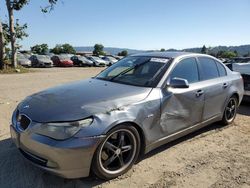 Salvage cars for sale at San Martin, CA auction: 2010 BMW 528 I