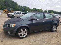 Chevrolet salvage cars for sale: 2012 Chevrolet Sonic LTZ