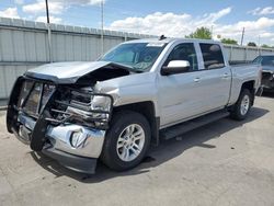 Chevrolet Silverado k1500 lt salvage cars for sale: 2017 Chevrolet Silverado K1500 LT