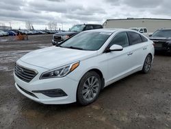 Salvage cars for sale at Rocky View County, AB auction: 2016 Hyundai Sonata SE
