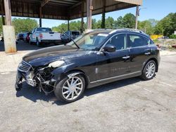 Salvage cars for sale at Gaston, SC auction: 2010 Infiniti EX35 Base