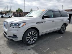 Lincoln Navigator Reserve salvage cars for sale: 2022 Lincoln Navigator Reserve