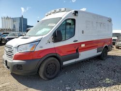 Vehiculos salvage en venta de Copart Chicago Heights, IL: 2018 Ford Transit T-250