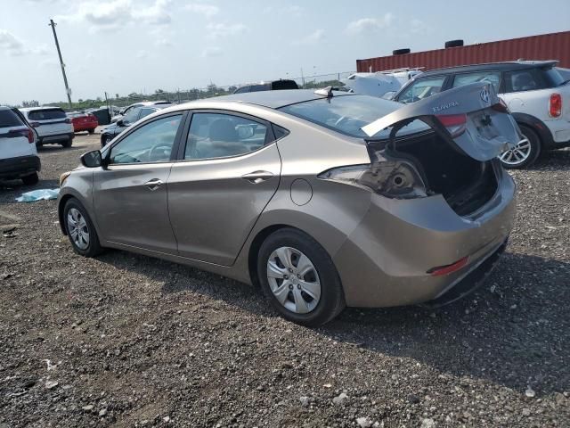 2016 Hyundai Elantra SE