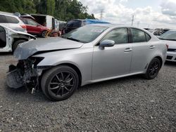 Salvage cars for sale at Riverview, FL auction: 2010 Lexus IS 250