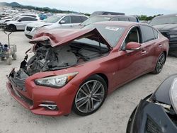 Infiniti salvage cars for sale: 2015 Infiniti Q50 Base