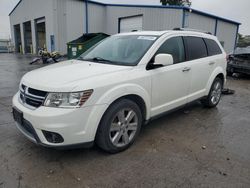 Salvage cars for sale at Tulsa, OK auction: 2012 Dodge Journey Crew