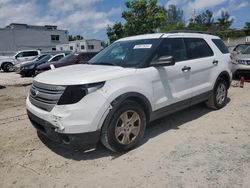 Salvage cars for sale from Copart Opa Locka, FL: 2013 Ford Explorer