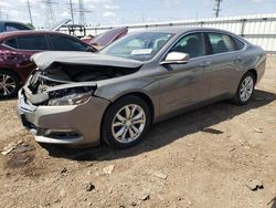 Salvage cars for sale at Elgin, IL auction: 2018 Chevrolet Impala LT