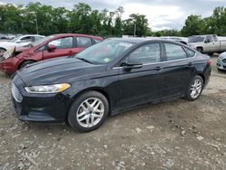 Salvage cars for sale at Baltimore, MD auction: 2014 Ford Fusion SE