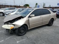 Toyota salvage cars for sale: 2006 Toyota Corolla CE