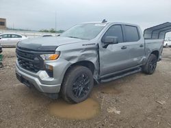 Salvage cars for sale at Kansas City, KS auction: 2024 Chevrolet Silverado K1500 Custom