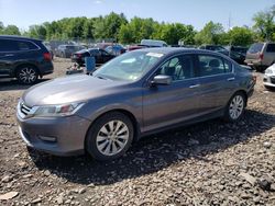 Salvage cars for sale at Chalfont, PA auction: 2014 Honda Accord EXL