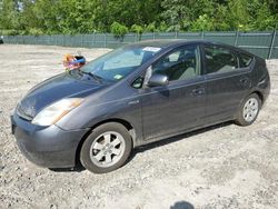 Salvage cars for sale from Copart Candia, NH: 2007 Toyota Prius