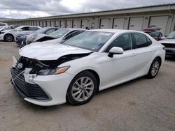 Salvage cars for sale at Louisville, KY auction: 2021 Toyota Camry LE
