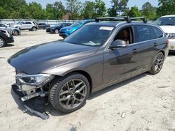Salvage cars for sale from Copart Hampton, VA: 2015 BMW 328 XI