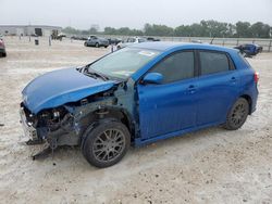 Salvage cars for sale at New Braunfels, TX auction: 2009 Toyota Corolla Matrix S