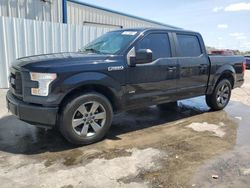 Salvage cars for sale at Riverview, FL auction: 2017 Ford F150 Supercrew
