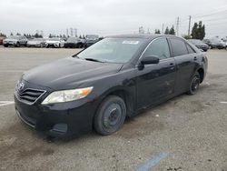 Salvage cars for sale at Rancho Cucamonga, CA auction: 2010 Toyota Camry Base