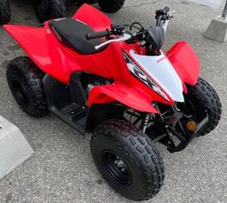 Salvage motorcycles for sale at Rancho Cucamonga, CA auction: 2020 Honda TRX90 X