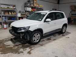 Salvage cars for sale at Chambersburg, PA auction: 2017 Volkswagen Tiguan S