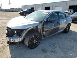 Salvage cars for sale at Jacksonville, FL auction: 2016 Honda Civic EXL