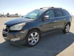 Salvage cars for sale from Copart Fresno, CA: 2010 Chevrolet Traverse LTZ