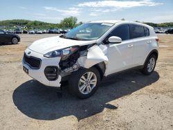 Salvage cars for sale at Mcfarland, WI auction: 2017 KIA Sportage LX